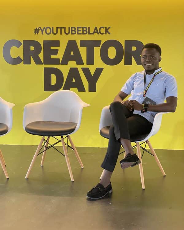 Femi at YouTubeBlack creator day